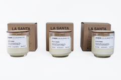 Velas de soja La Santa - Pack de 3 unidades