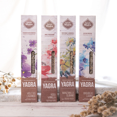 Sahumerio Yagra con Violetas y Lavanda - Sagrada Madre - comprar online