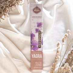 Sahumerio Yagra con Violetas y Lavanda - Sagrada Madre