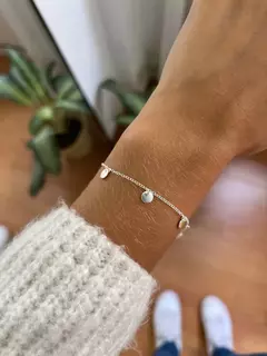 PULSERA 5 CHAPITAS