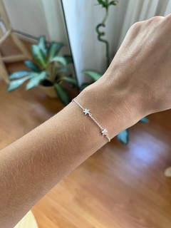 Pulsera estrella chapitas