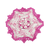 Mandala Flor Rosa (Crochê)