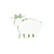 Ovelhinha Laminado Branco c/ Laço ou Gravata na internet