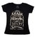 Camiseta Harry Porter Avada - Preta - Feminina - comprar online