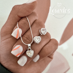 Conjunto Corazón Cubic - comprar online
