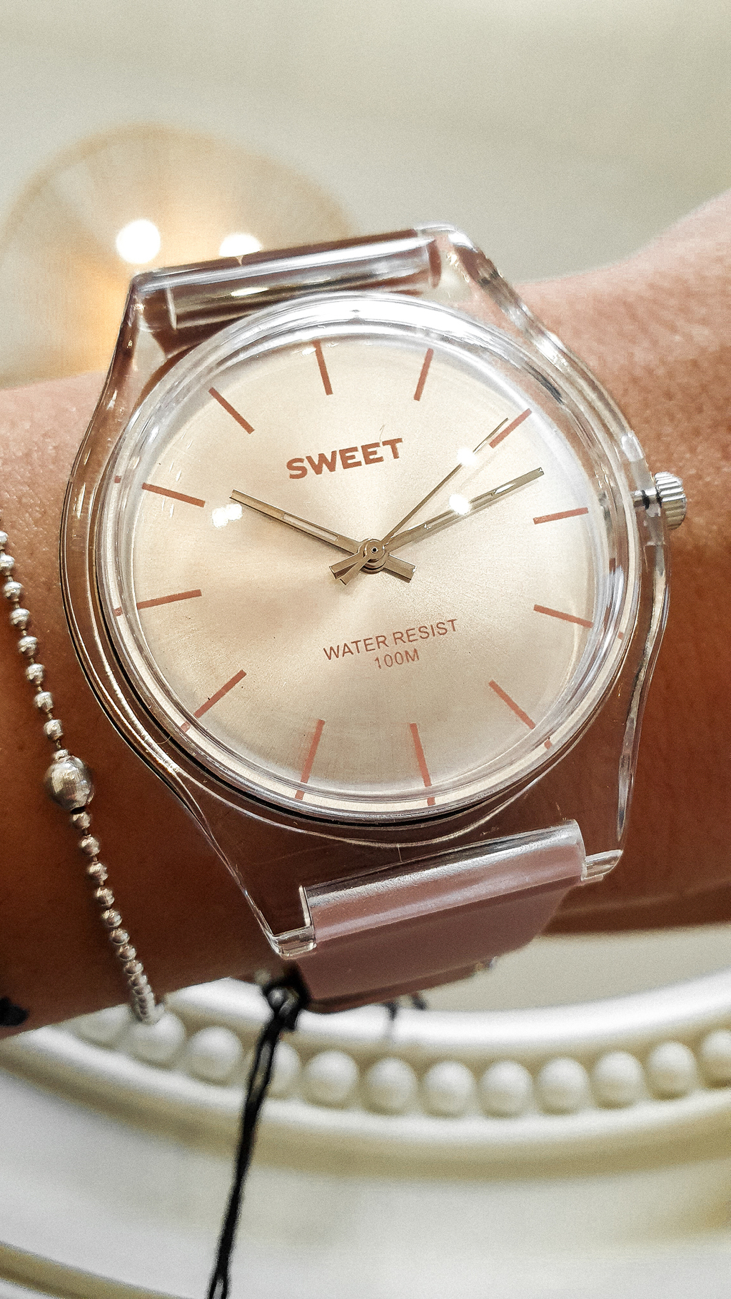 Reloj sweet mujer discount plateado