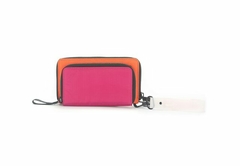 Imagen de Billetera Combinada Texturada Pink - Orange