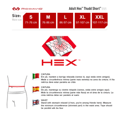 Calza con protecciones Hex Thudd Shorts MODELO 737DD en internet