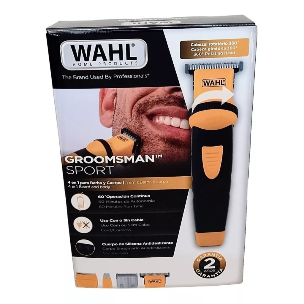 Maquina de Corte Wahl Groomsman Pro Sport 360° Rotating Head