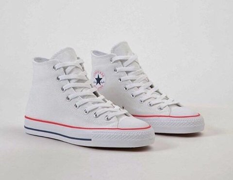 Converse CTAS Hi White/Red/Blue