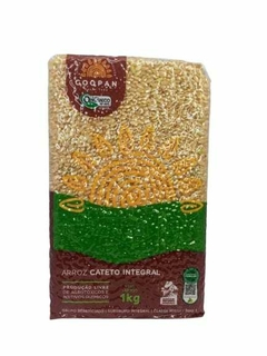 Arroz Cateto Integral T1 Vacuo ORGÂNICO - COOPAN - (embalagem de 1kg)