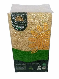 Arroz Agulhinha Integral T1 Vacuo ORGÂNICO - COOPAN - (embalagem de 1kg)