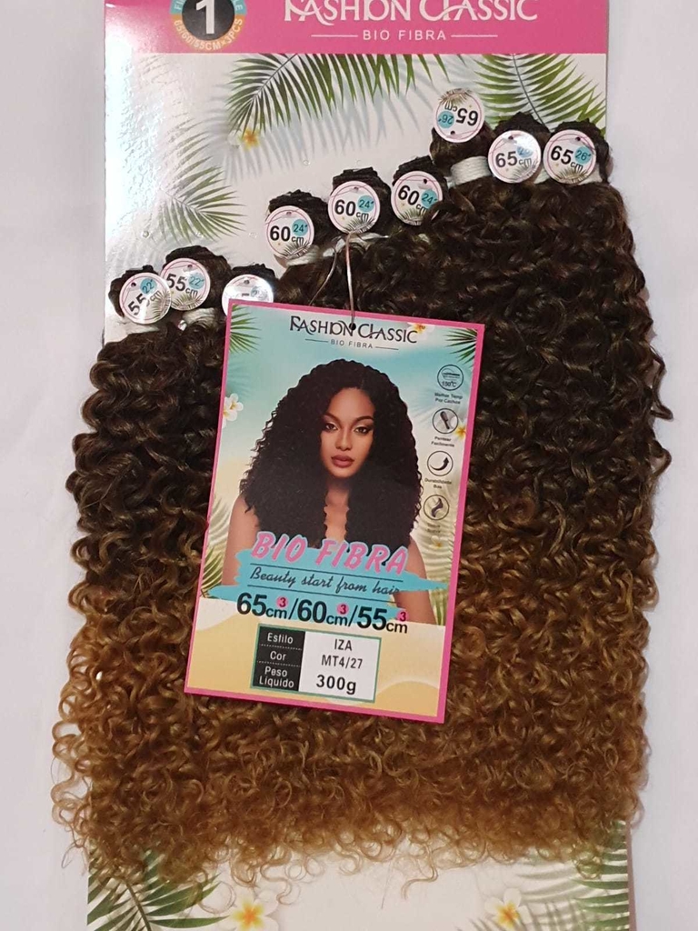 CABELO ORGÂNICO BIO FIBRA-FASHION CLASSIC- IZA 300G – Valentina Hair