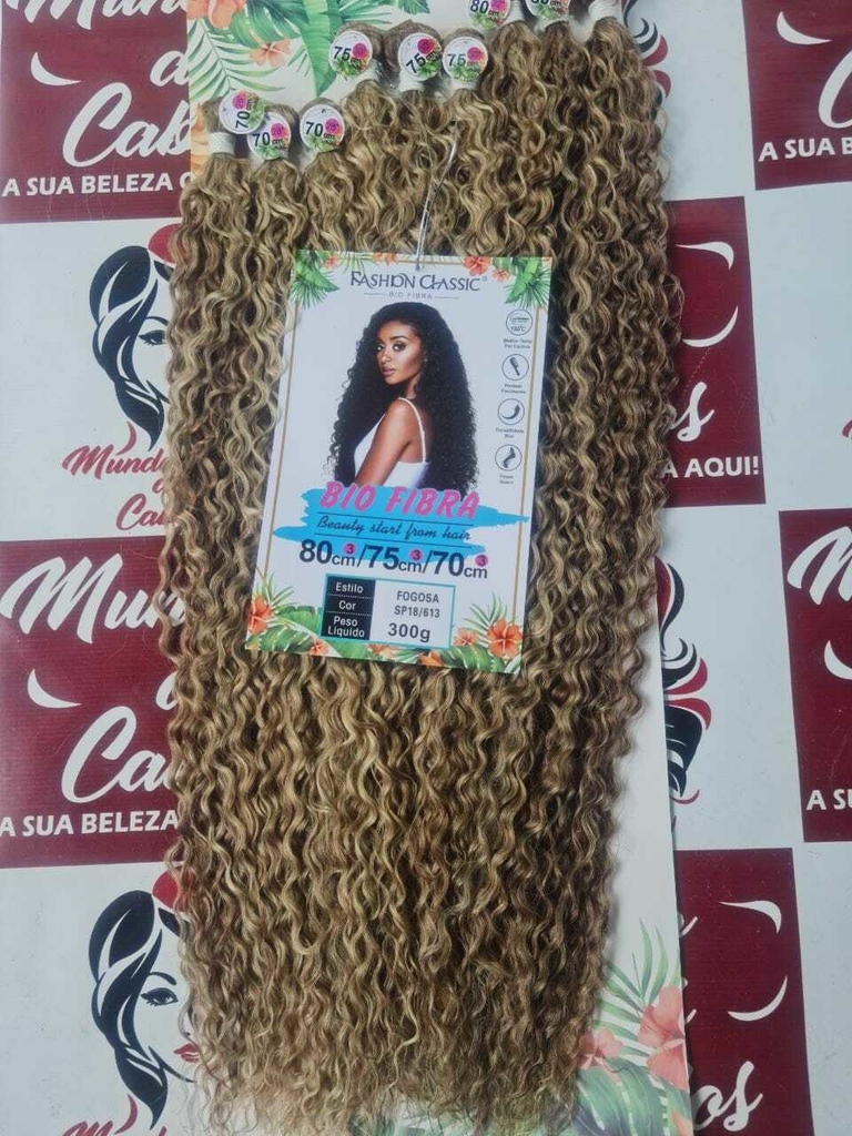 Cabelo Bio Fibra Anjo Plus Morena Iluminada - Universo dos Cabelos