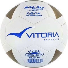 Kit 5 Bolas Futsal Vitoria Brx Max 450 Sub 15 (13/15 Anos) na internet