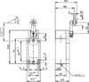 Euchner NG1HS-510-M - Fim de Curso tipo Alavanca com corpo EN 50041 - comprar online