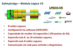 Phoenix Safetybridge - IB IL 24 LPSDO 8 V3-PAC - Expansível até 256 pontos na internet