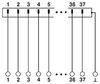 Phoenix FLKM-D37 SUB/S Modulo de Transmissão de Sinal para Interface na internet