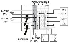 Phoenix Modulo IL PN BK DI8 DO4 2TX-PAC - Profinet com 2 Canais Profinet, 8DI e 4DO na internet