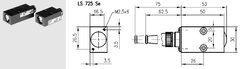 Leuze LS 725 ES Mini Sensor Barreira - Conj. TX e RX - Shmr Automacao