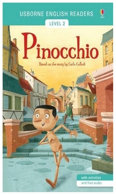 pinocchio. ediz. illustrata (usborne english readers level 2) (libro en fra katie daynes