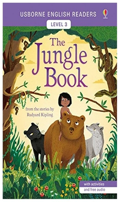 usborne english readers level 3: the jungle book (libro en inglés) shahar kober (illustrator) mai jane chisholm (editor)