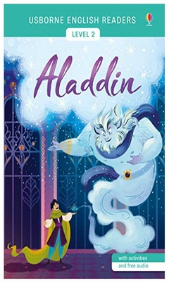 usborne english readers level 2: aladdin (libro en francés) - laura cowan laura cowan
