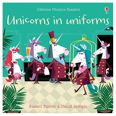 unicorns in uniforms (phonics readers) (libro en inglés) russell punter