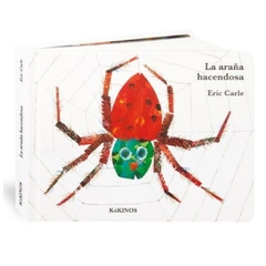 la araña hacendosa cartoné mediana eric carle