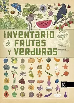 inventario ilustrado de frutas y verduras