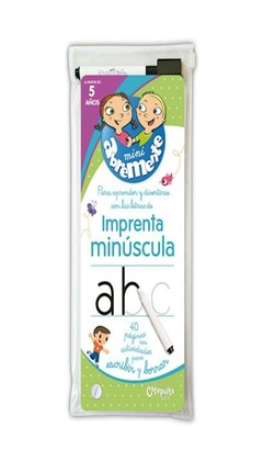 mini abremente imprenta minuscula 40 paginas con actividades para escribir