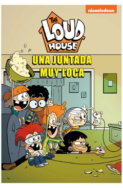 una juntada muy loca (the loud house. cómic 9) nickelodeon