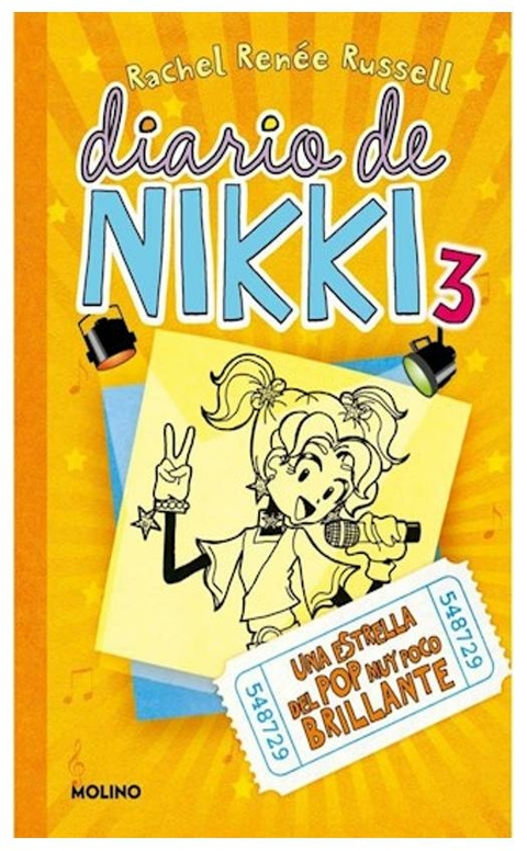 diario de nikki 3: una estrella del pop muy poco brillante rachel reneé russell