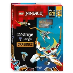 Ninjago. Construye y pega (Lego)