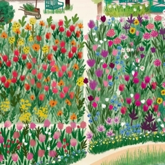 El jardín de Monet en internet