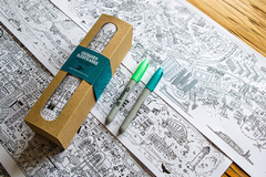 Ciudades ilustradas - Láminas individuales - comprar online