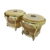 Bongo de Madera Meinl WB-200 Parche Bufalo Tensores Dorados