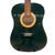 Guitarra Acústica gracia M-110 color Verde (con ecualizador Gracia) - audiocenter