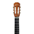 Guitarra Clásica para Zurdos (con corte) La Alpujarra 85K con Ecualizador AGE-TN - audiocenter