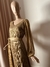 Vestido largo Dorado - comprar online