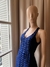 Vestido Encaje azul - comprar online