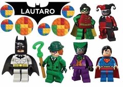 Vinilo Personajes Lego Batman Con Tu Nombre! - comprar online