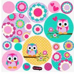 Kit De Vinilo Decorativo Autoadhesivo Little Owl en internet