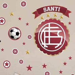 Vinilo Pelotazo + Escudo Fútbol Con Tu Nombre Personalizado en internet