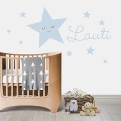 Imagen de Vinilo Decorativo Estrellas Con Tu Nombre Personalizado