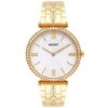 Relógio feminino analógico Orient FGSS0167 S3KX Dourado strass