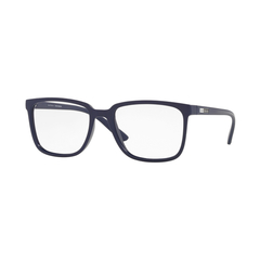 Armação para óculos de grau Jean Monnier J8 3216 I537 Quadrada azul escuro - NEW GLASSES ÓTICA