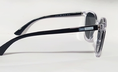 Óculos solar Jean Monnier J8 4142 H909 Preto e transparente - comprar online