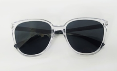 Óculos solar Jean Monnier J8 4142 H909 Preto e transparente na internet