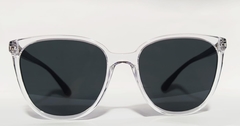 Óculos solar Jean Monnier J8 4142 H909 Preto e transparente - loja online